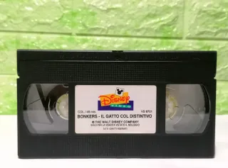 VHS - “ Bonkers Gatto Poliziotto Combinaguai ”