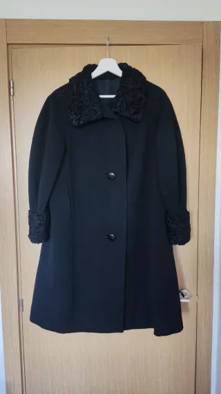 Abrigo paño astracán