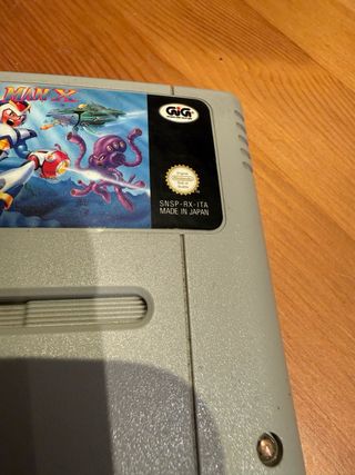 Mega Man X Super Nintendo SNES PAL