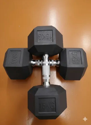 Par de mancuernas 15kg