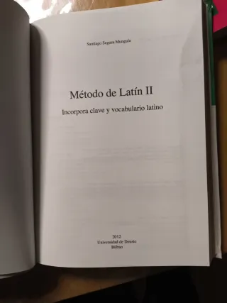 Método de latín II