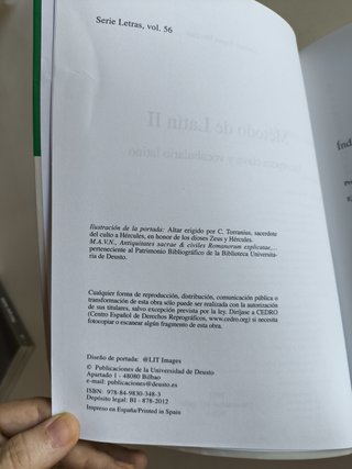 Método de latín II