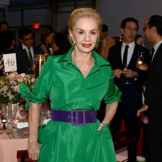 Vestido Carolina Herrera Verde