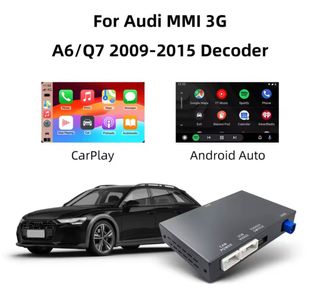 Interfaz CarPlay Android Audi A6 Q7