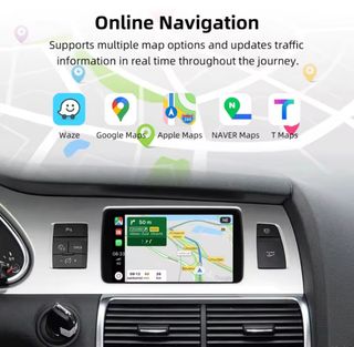 Interfaz CarPlay Android Audi A6 Q7