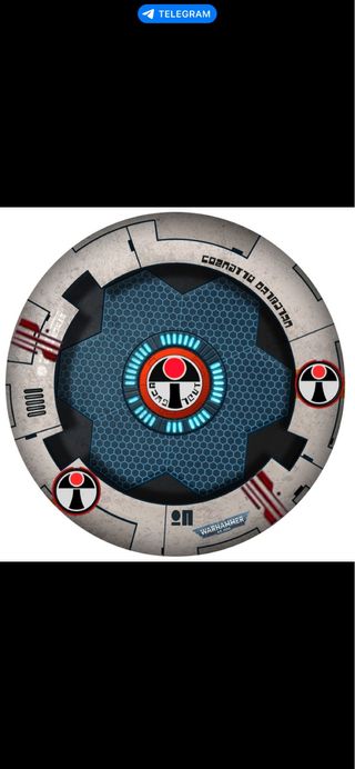 Set 6 obiettivi Warhammer 40k