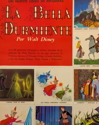 6 Álbumes Cromos Antiguos Disney y Arte