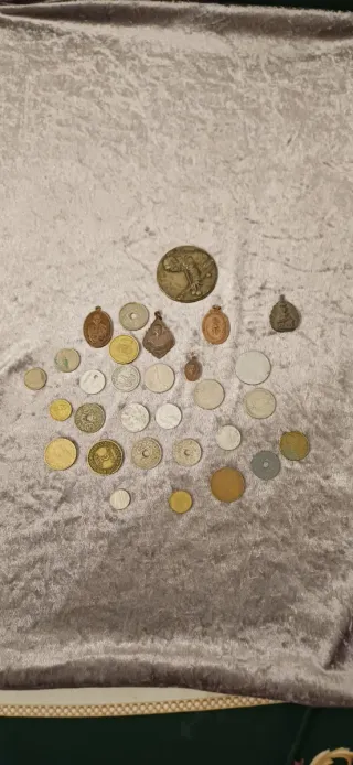 Monedas y medallas antiguas