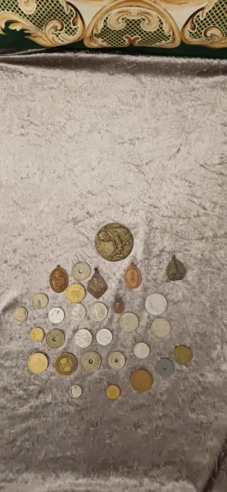 Monedas y medallas antiguas