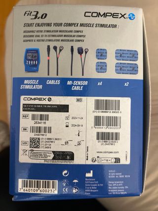 Compex Fit 3.0 Electroestimulador Muscular