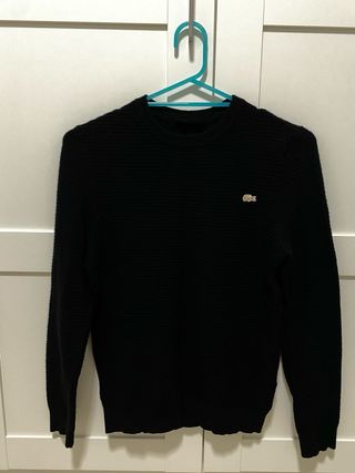 OPORTUNIDAD Jersey Negro Lacoste