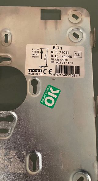 Telefonillo Tegui Beige