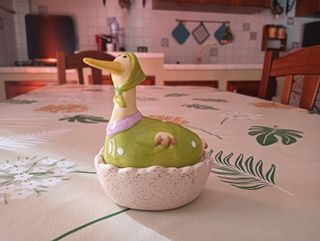 Portagioie/zuccheriera oca ceramica