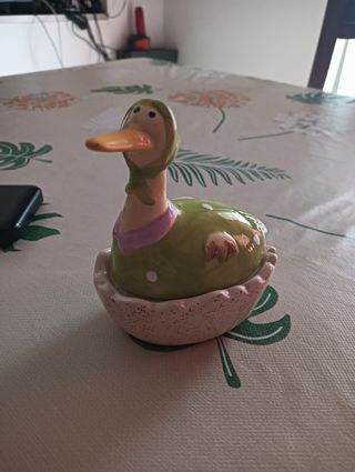 Portagioie/zuccheriera oca ceramica