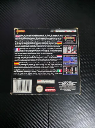 Castlevania NES Classics Game Boy Advance