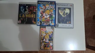 Lote de juegos de PS2, PS3 y PSP