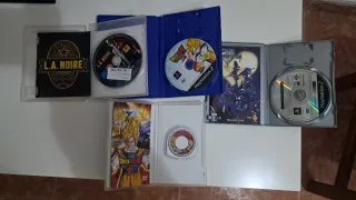 Lote de juegos de PS2, PS3 y PSP