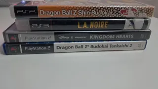 Lote de juegos de PS2, PS3 y PSP