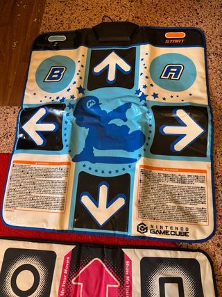 Alfombra Baile Nintendo Gamecube Mario Bros