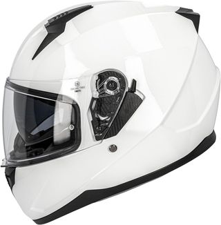 Curve Casco Integral para Moto, Lead, Material Res