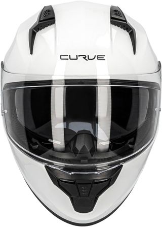 Curve Casco Integral para Moto, Lead, Material Res