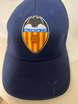 Gorra Valencia CF Azul y Multicolor