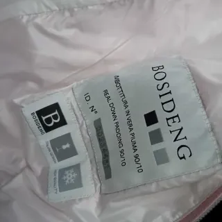 Bosideng Giubbino Piumino Rosa Donna