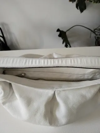 Coccinelle Vera Pelle Bianca Hobo Bag