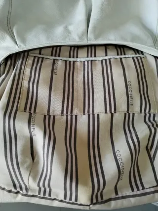 Coccinelle Vera Pelle Bianca Hobo Bag