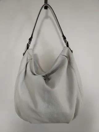 Coccinelle Vera Pelle Bianca Hobo Bag