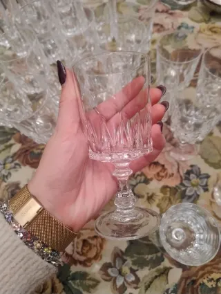 Servizio 27 bicchieri acqua vino liquore spumante