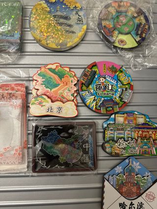Set di 9 calamite souvenir Cina magnet