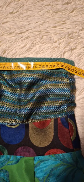 Vestido estampado floral verde y multicolor