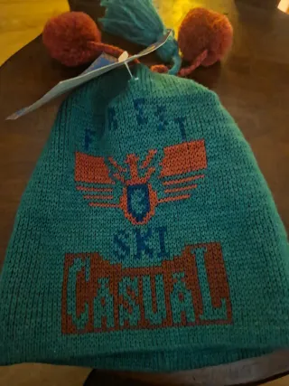 Gorro de nieve retro