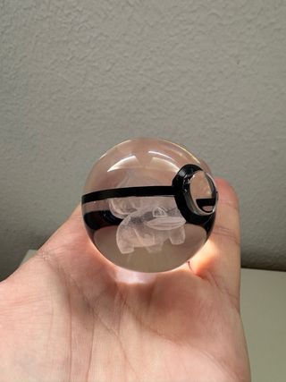 Bola 3D Pokemon Bulbasaur con luces LED