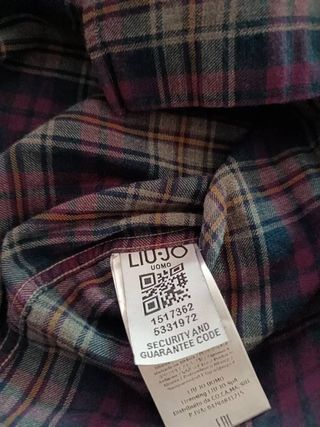 Camicia Liu Jo Uomo a quadri taglia M