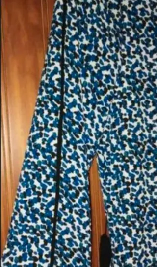 Vestido estampado manga 3/4