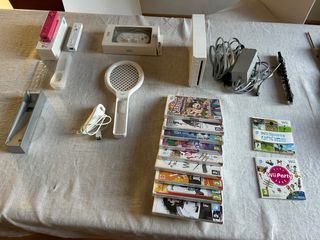 Nintendo Wii y 10 juegos