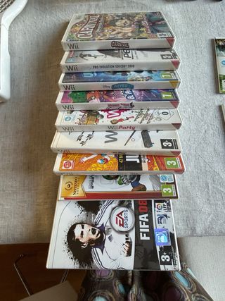 Nintendo Wii y 10 juegos