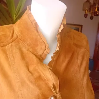 Giacca donna in camoscio