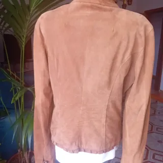 Giacca donna in camoscio