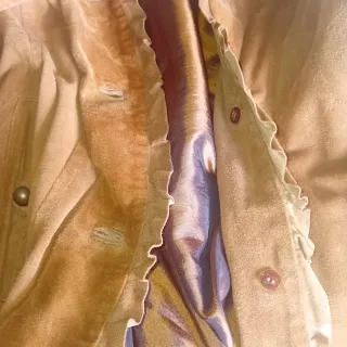 Giacca donna in camoscio