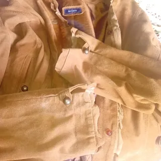 Giacca donna in camoscio