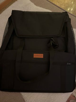 Silla coche perro negra