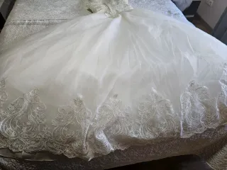 Vestido de Novia con Perlas