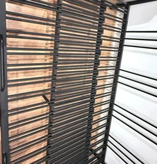 Diván FYRESDAL Negro Metal