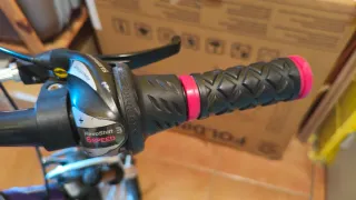 Bici infantil B-PRO morada