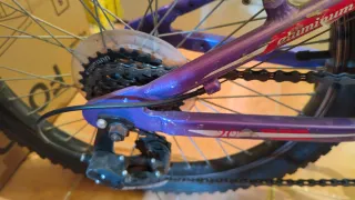 Bici infantil B-PRO morada