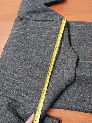 Traje Cortefiel Vintage Raya Gris hay medidas