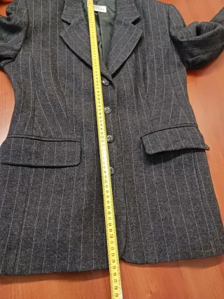 Traje Cortefiel Vintage Raya Gris hay medidas